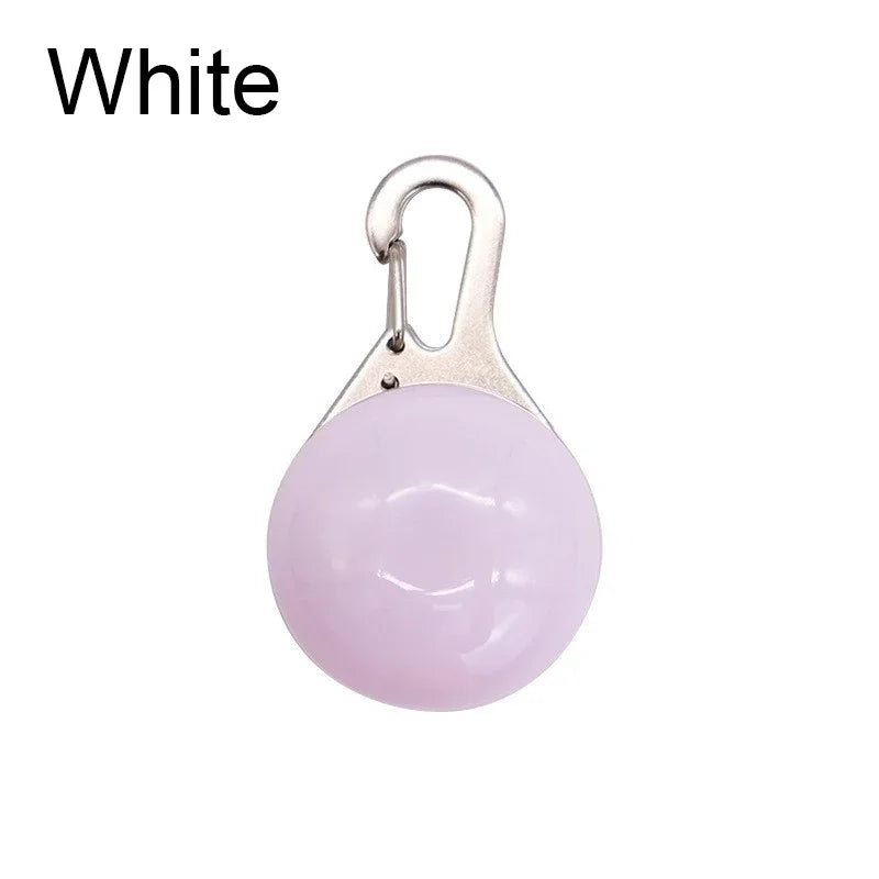 LED Dog Collar Luminous Glowing Pendant Pet Leads Glow Accessories Bright Necklace Luminous Collar Night Safety Decoration