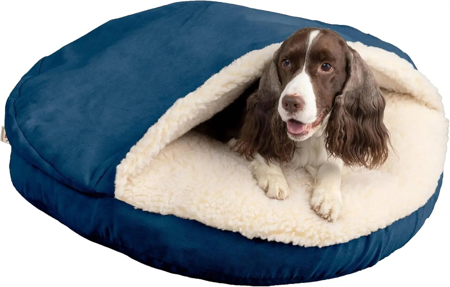 Villa 24 Inch Shredded Memory Foam Dog Bed for Small Sized Dogs 24x19x7 Inch 2013 Orthopedic Dog Bed with Removable Washable Cover