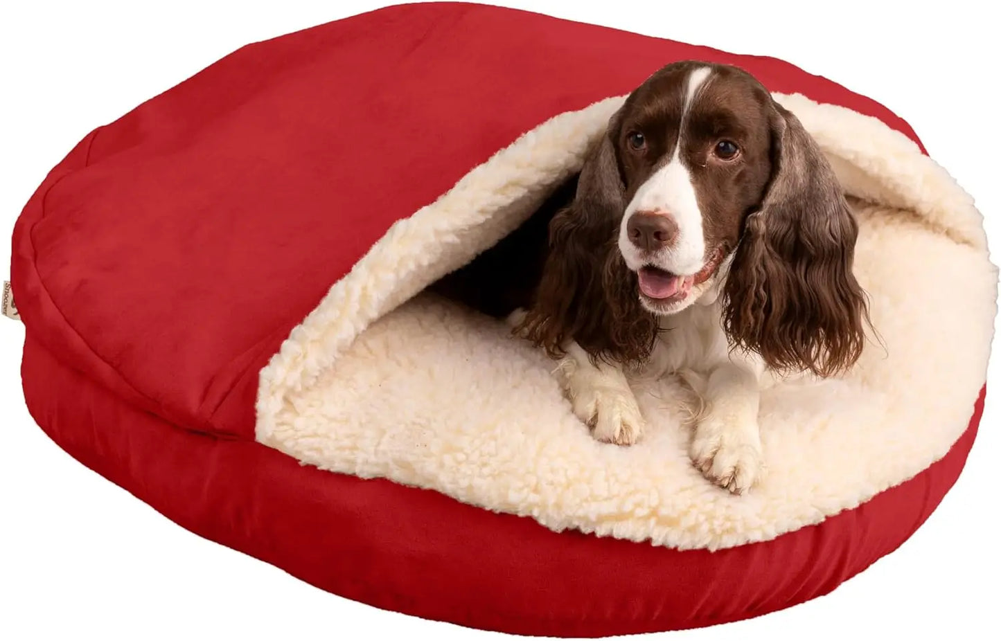 Villa 24 Inch Shredded Memory Foam Dog Bed for Small Sized Dogs 24x19x7 Inch 2013 Orthopedic Dog Bed with Removable Washable Cover