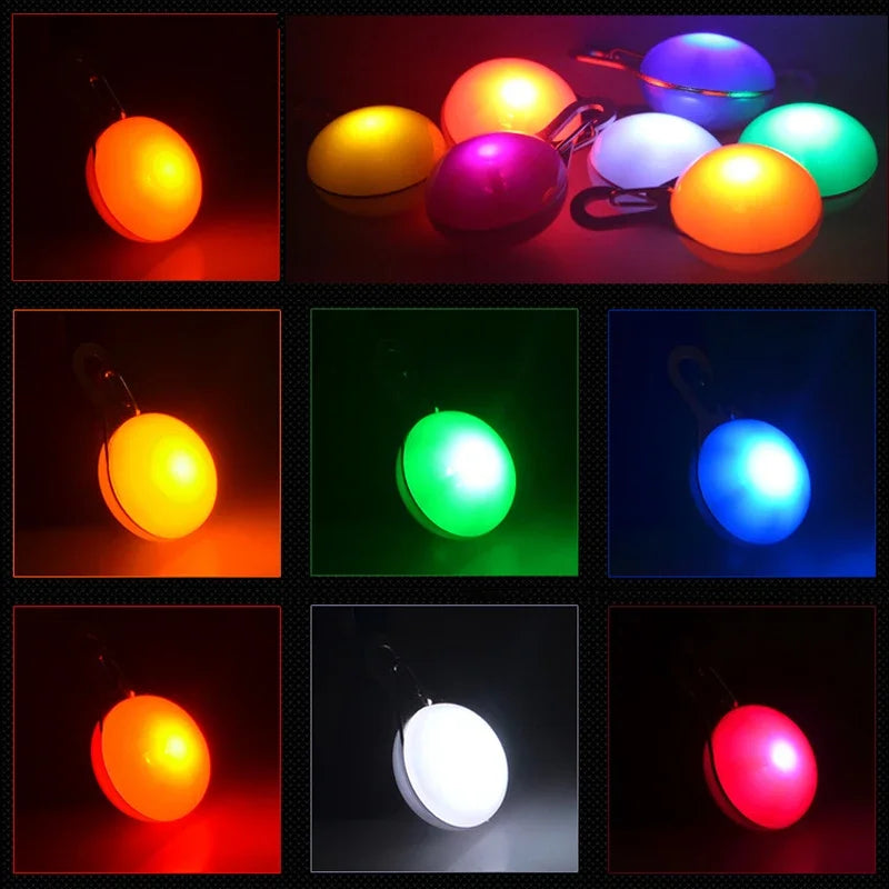 LED Dog Collar Luminous Glowing Pendant Pet Leads Glow Accessories Bright Necklace Luminous Collar Night Safety Decoration