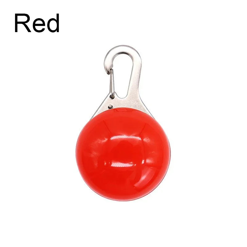 LED Dog Collar Luminous Glowing Pendant Pet Leads Glow Accessories Bright Necklace Luminous Collar Night Safety Decoration