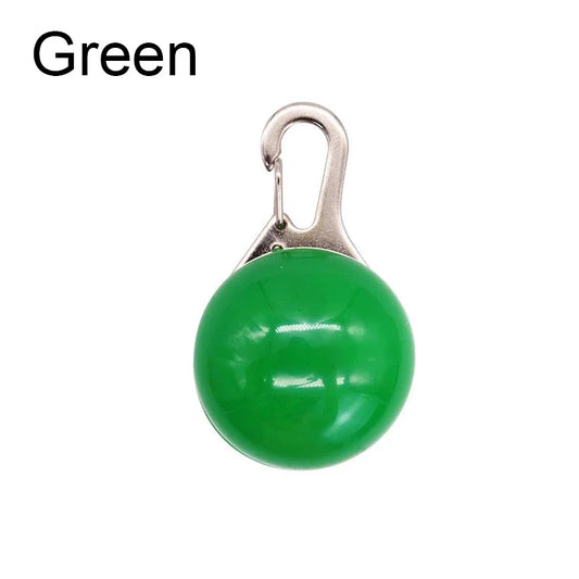 LED Dog Collar Luminous Glowing Pendant Pet Leads Glow Accessories Bright Necklace Luminous Collar Night Safety Decoration