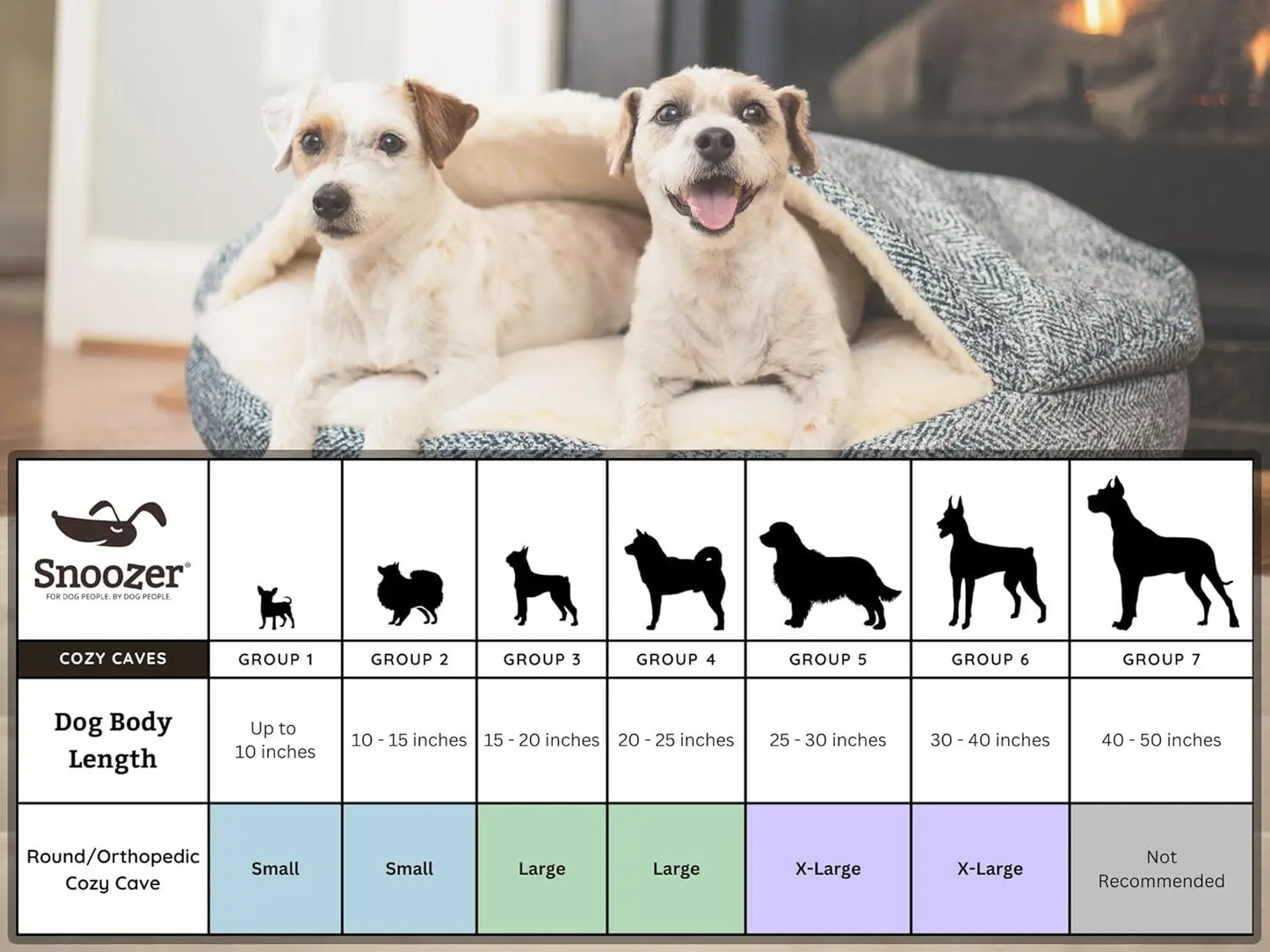 Villa 24 Inch Shredded Memory Foam Dog Bed for Small Sized Dogs 24x19x7 Inch 2013 Orthopedic Dog Bed with Removable Washable Cover